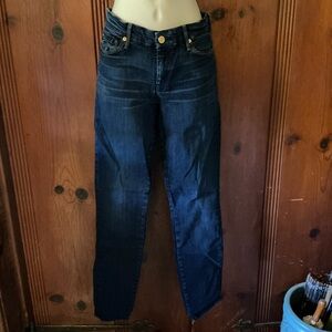 7 For All Mankind Dark Blue Jeans